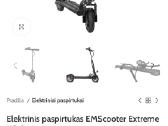Parduodamas geros būklės paspirtukas