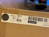 Ikea Idasen spintelė su ratukais, tamsiai pilka