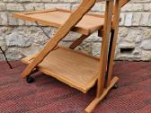 Vintažinis mid century serviravimo staliukas - nuotraukos Nr. 5