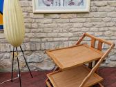 Vintažinis mid century serviravimo staliukas - nuotraukos Nr. 9