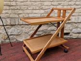 Vintažinis mid century serviravimo staliukas - nuotraukos Nr. 14
