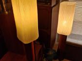 Vintažinis mid century tikmedžio toršeras - nuotraukos Nr. 27
