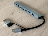 Usb Adapteris 8 in 1 - nuotraukos Nr. 2