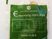 Lietuvos Euru rinkiniai kaina 25 Euru.