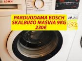 Skalbimo mašina Bosch 9kg su Garantija A+++