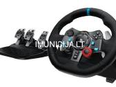 Logitech G29 žaidimų vairas ir pedalai + 3 mėn. ga