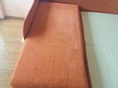 Kampinė sofa su miegamąja dalim ir patalynės dėžėm - nuotraukos Nr. 5