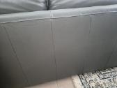 Ypač kokybiška natūralios odos,didelė sofa - nuotraukos Nr. 3