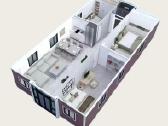 Modulinis namas, 36,5 m² ir 74,3 m² - nuotraukos Nr. 26