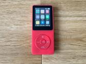 Mini Mp3 LCD Color Grotuvas Raudonas