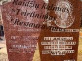 Raidžių Kalimas Ant Paminklų - nuotraukos Nr. 2