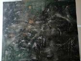 Abstraktus tekstūrinis paveikslas 100x120 cm - nuotraukos Nr. 4