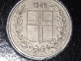 Islandija 25 eirės 1946