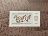 500 talonų 1992 Lietuva - unc - nuotraukos Nr. 2