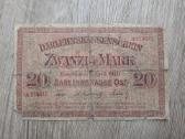 20 Ost markių 1918m (lietuviškos)