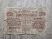 20 Ost markių 1918m (lietuviškos) - nuotraukos Nr. 2