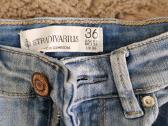 Žydri Stradivarius slim džinsai - nuotraukos Nr. 3