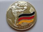 Liberija 5 doleriai Futbolas 2003