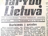 Laikraštis "Tarybų Lietuva" 1944m. - nuotraukos Nr. 2
