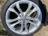 Audi A4 A6 ratlankiai R18 su geromis padangomis - nuotraukos Nr. 4
