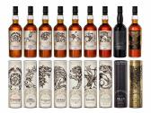Game of Thrones kolekcinis viskis 9 vnt rinkinys