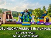Pripučiamų Batutu nuoma