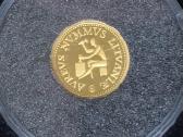 Auksine moneta Kalviukas 10 litu 1999m - nuotraukos Nr. 3