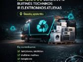 Nemokamai išvežame buitinę techniką/metalo laužą