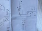 Nauja ikea stiliaus balta vonios lentyna-spintelė - nuotraukos Nr. 3