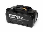 8ah baterija (suderinama su Makita 18v įrankiais)