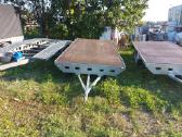 Parduodama 400 x 200cm priekaba-platforma