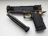 Airsoft Tokyo Marui Tm Hi Capa Gold Match + 2mags - nuotraukos Nr. 4