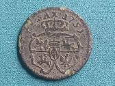 1751 metų Augusto III laikų šilingas (arba solidas