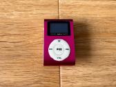Mini Clip Metalinis Mp3 Grotuvas Rožinis