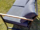 Lauko dvisėdė sofa