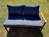 Lauko dvisėdė sofa - nuotraukos Nr. 2