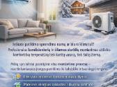 "Kondicioneriai -šilumos siurbliai montavimas