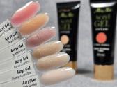 Polygelis nagų priauginimui su blizgučiu Molly - nuotraukos Nr. 3