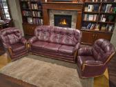 Chesterfield natūralios odos sofa - nuotraukos Nr. 15