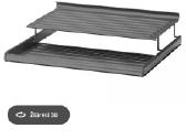 3 vnt Ikea batų lentynos idealios būklės