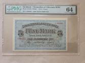 5 Ost Mark 1918 Pmg64