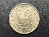 20 centų 1964m. Pietų Afrika sidabras unc.
