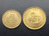 1/2 ir 1 centas 1963-64m. Pietų Afrika unc.