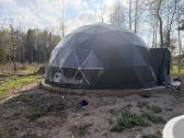8 m glamping kupolas – talpina iki 6 suaugusių
