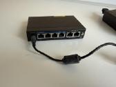 Naudota tinklo įranga (Poe switch, Mikrotik router - nuotraukos Nr. 2
