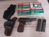 Pistoletas Makarov 9x18 keičiu Glock 17