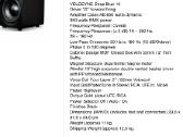 Velodyne Deep Blue 10 subas su garantija - nuotraukos Nr. 6