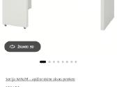 Ikea Malm baltas stalas - nuotraukos Nr. 2
