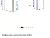 Ikea Malm baltas stalas - nuotraukos Nr. 3