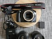 Canon EOS 1100d (body) + Efs 18-55mm + Efs 60mm